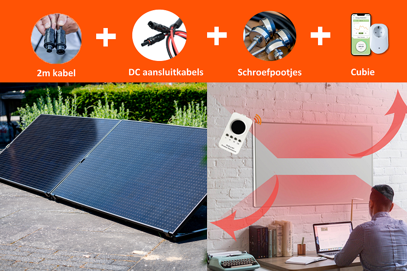 Choose your Solarpad Dual 760Wp and make your own promotion choices in combination with the infrared panels. Prices from: