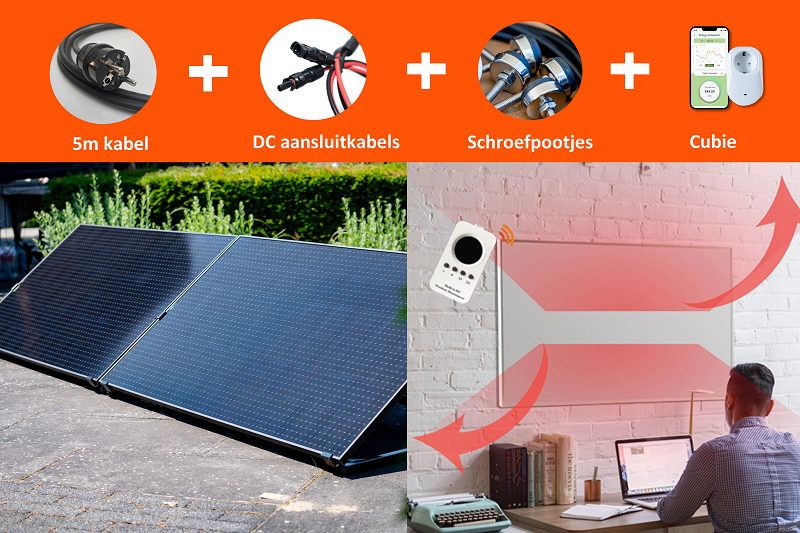 Choose your Solarpad Dual 760Wp and make your own promotion choices in combination with the infrared panels. Prices from: