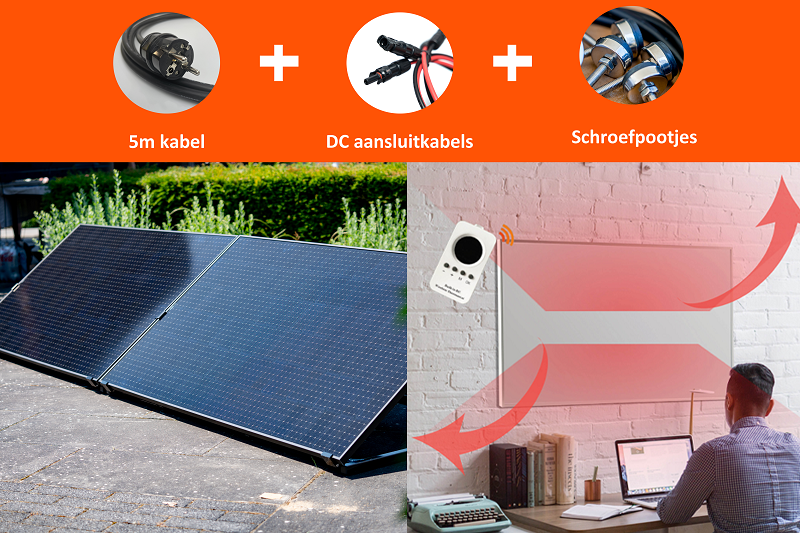 Choose your Solarpad Dual 760Wp and make your own promotion choices in combination with the infrared panels. Prices from: