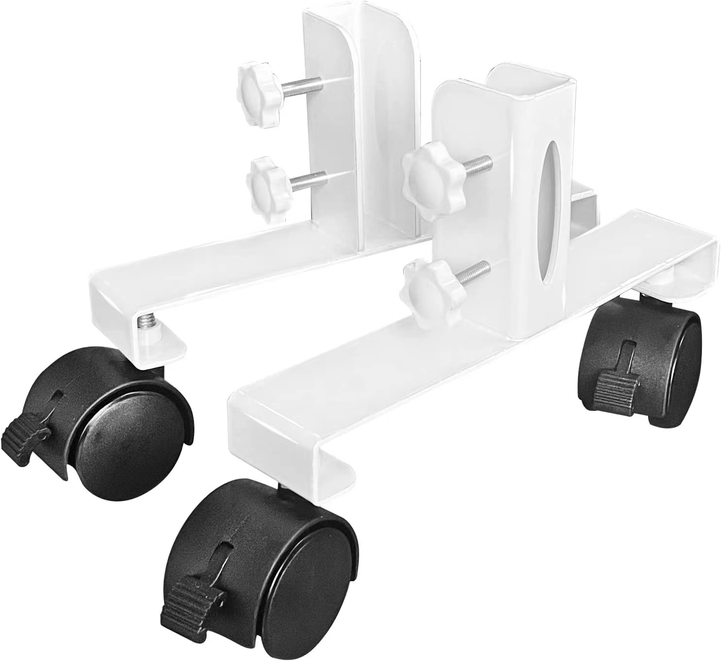 Pedestals with wheels for Infrared panel - 2 pieces
