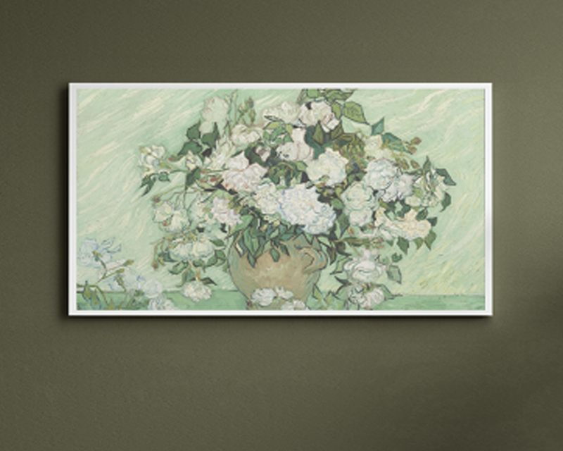 Infrared heating panel 600W | Van Gogh painting | UV print + PET surface