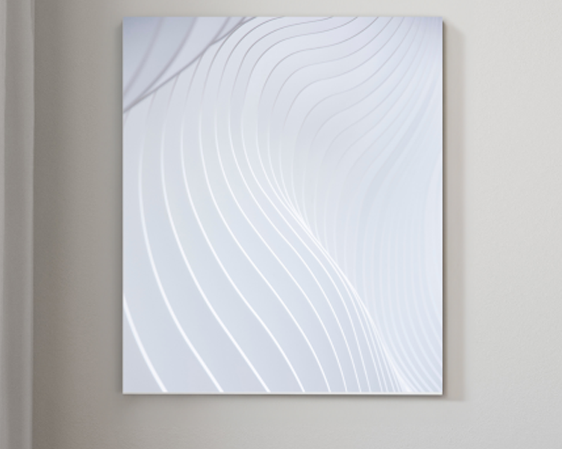 Infrared heating panel 580W | with image printing | Frameless