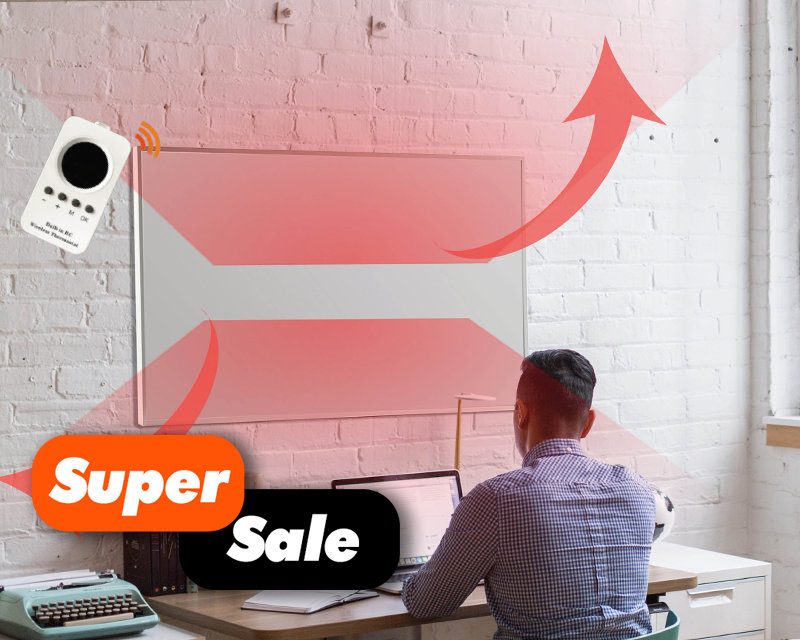 Infrared heating panel 1200W